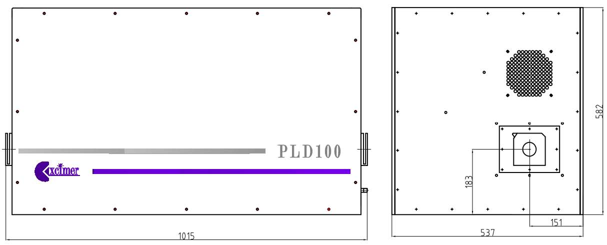 PLD100 excimer laser (Figure 1)